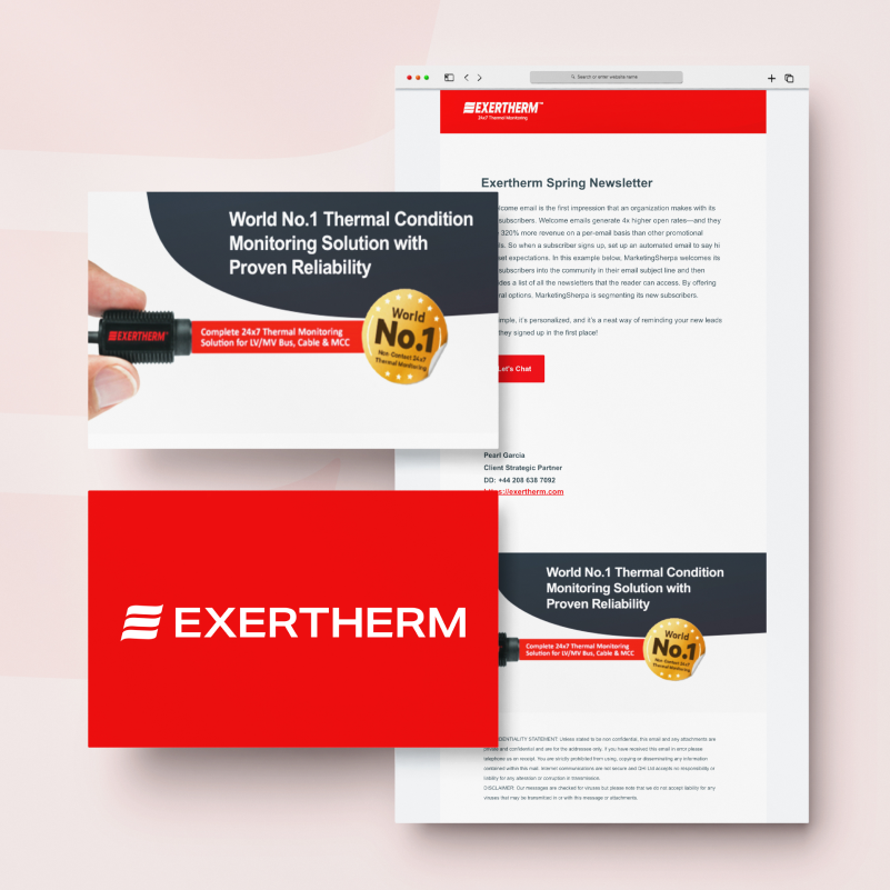 Exertherm Corporate email template